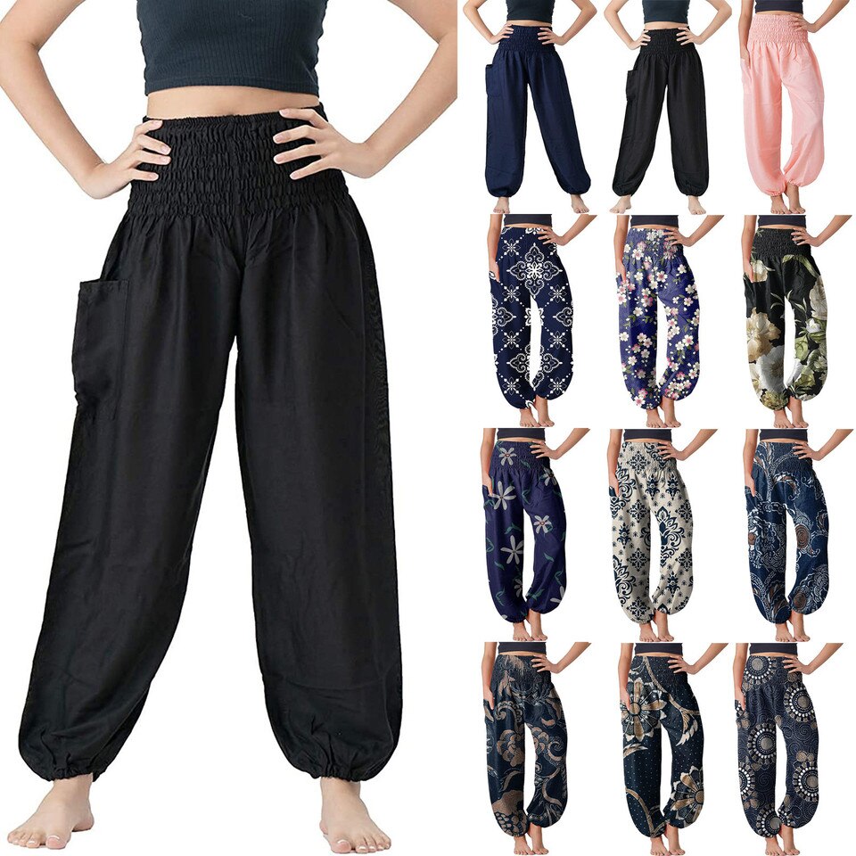 Womens Harem Pants Boho - Image 18