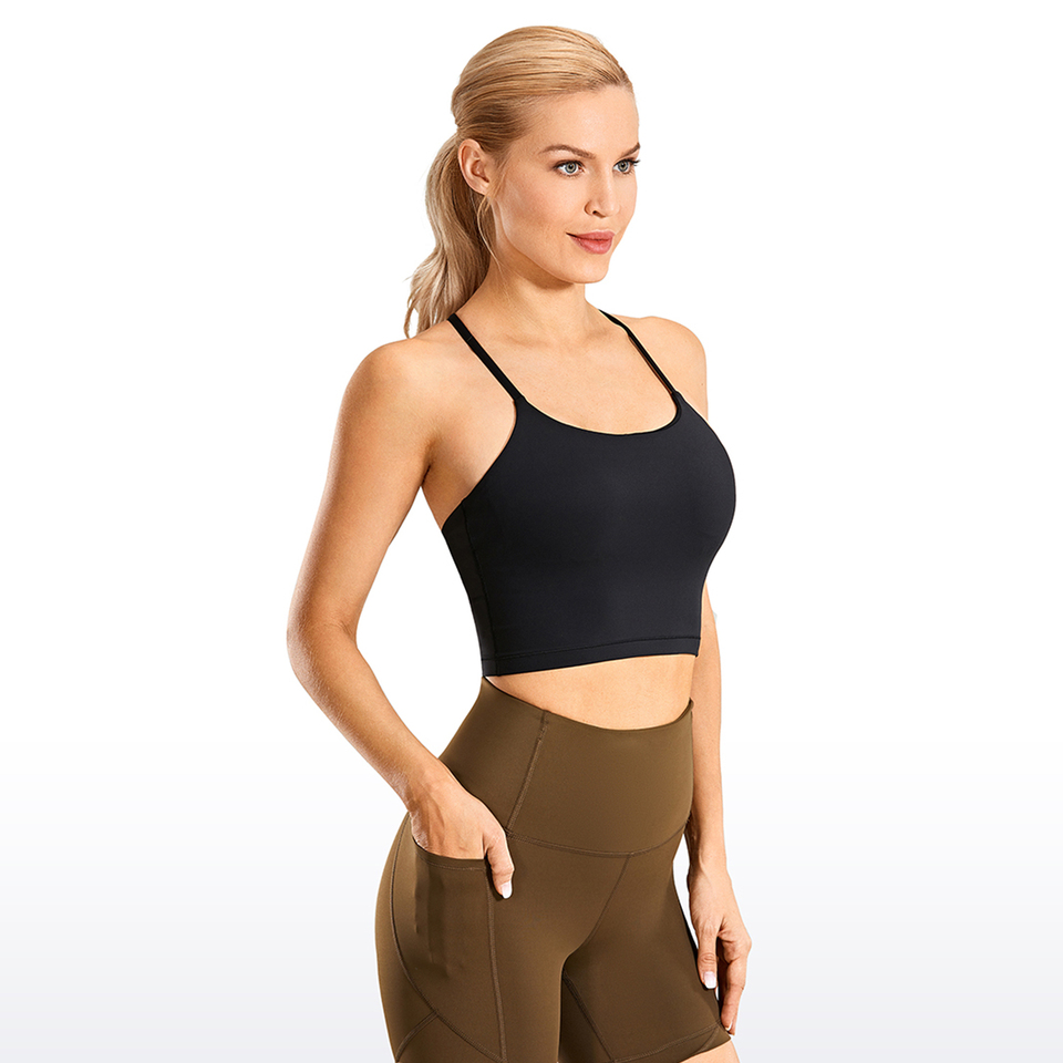Yoga Workout Crop Tank Top - Image 11
