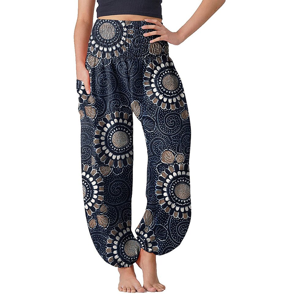 Womens Harem Pants Boho - Image 13