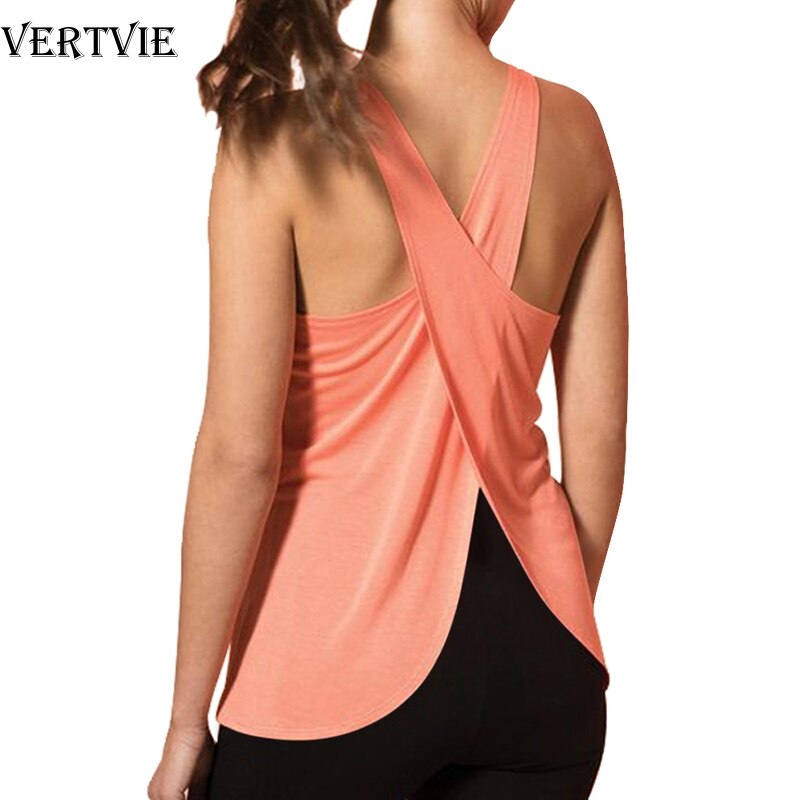 Cross Back Yoga Shirt