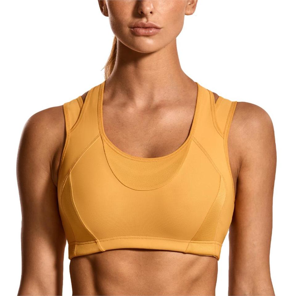 Mesh Patchwork Sports Bra - Image 16