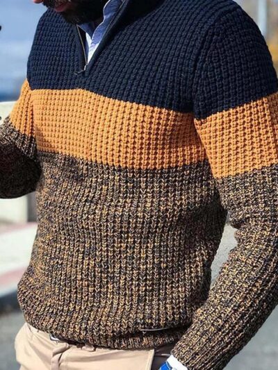 Men Autumn Winter Pullover