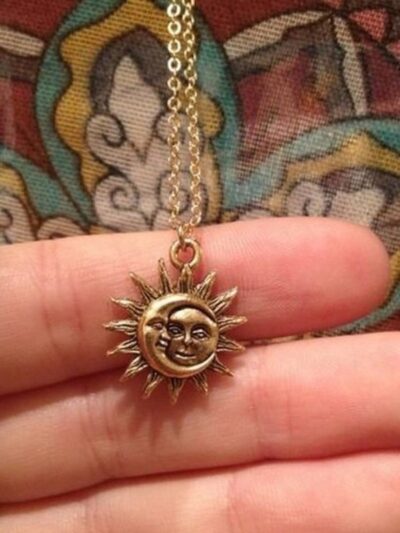 Sun and Moon Necklace