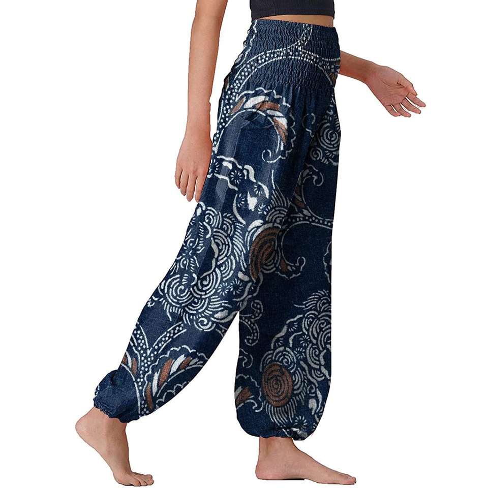 Womens Harem Pants Boho - Image 14