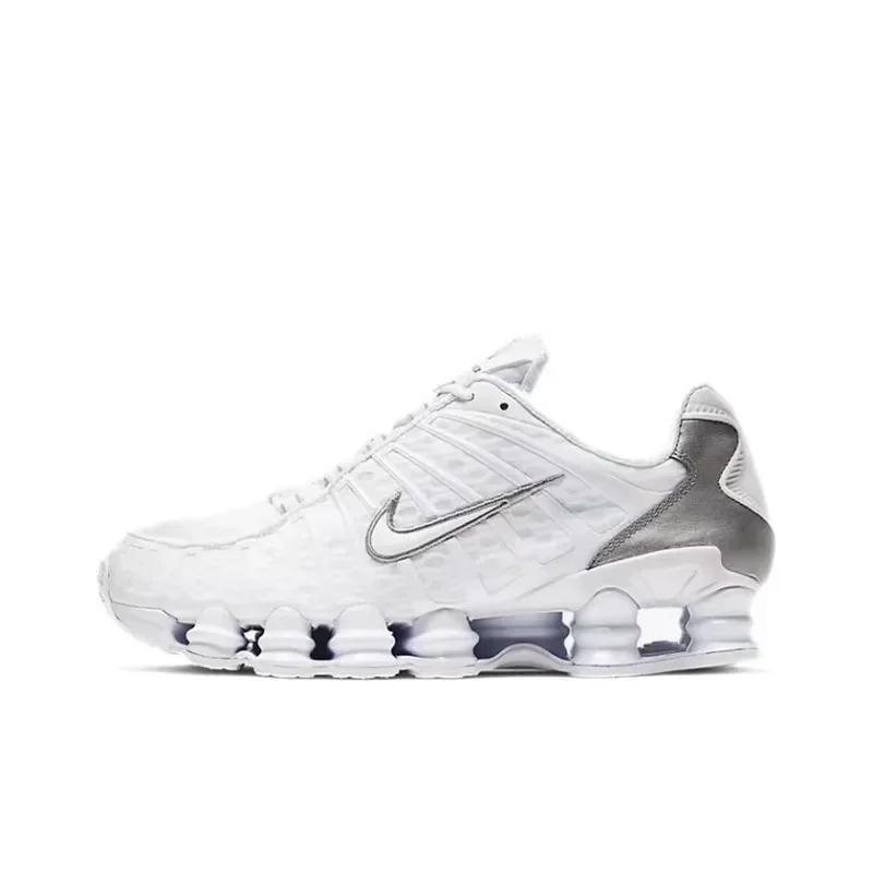 Nike Shox TL White Metallic Silver - Image 6
