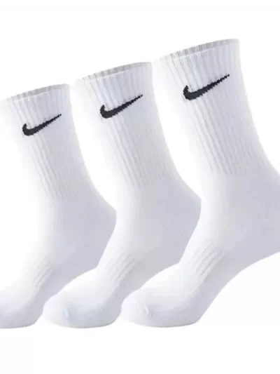 Nike Unisex White Long Quick Drying Socks