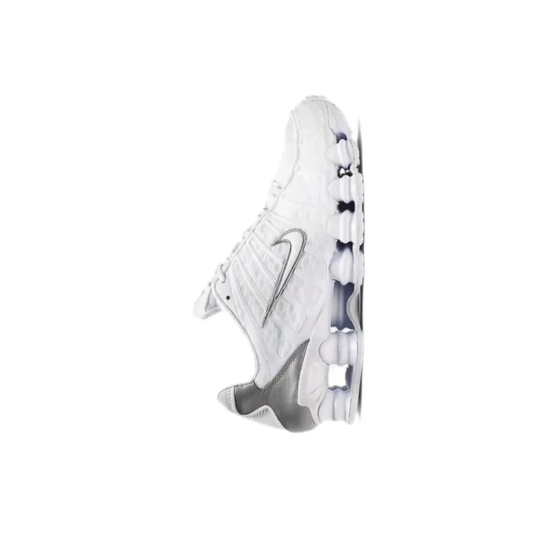 Nike Shox TL White Metallic Silver - Image 3