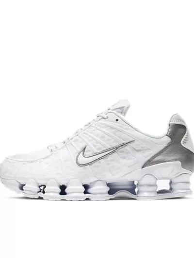 Nike Shox TL White Metallic Silver