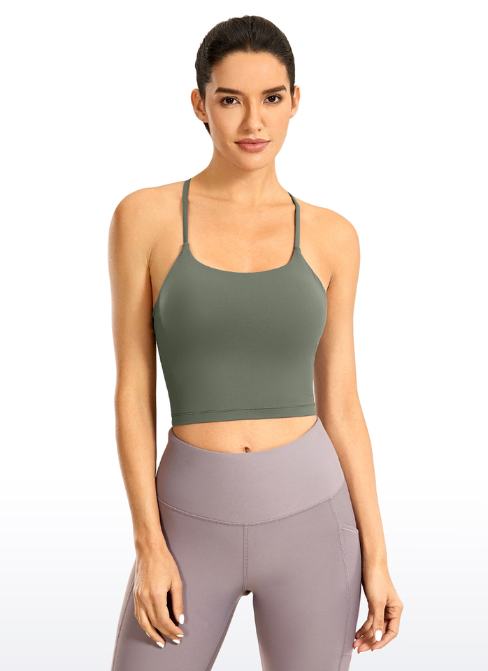 Yoga Workout Crop Tank Top - Image 18