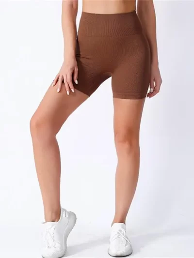 High-waisted Yoga Shorts For Women
