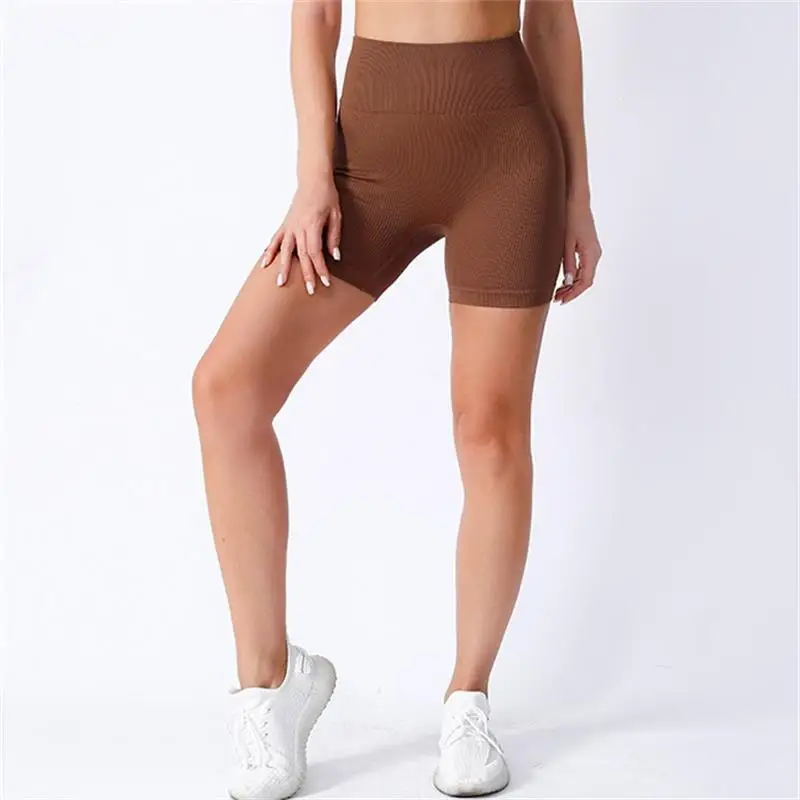 High-waisted Yoga Shorts For Women