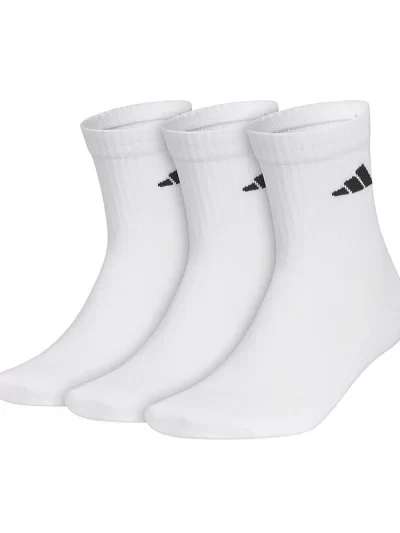 Adidas White 3 Pairs Socks