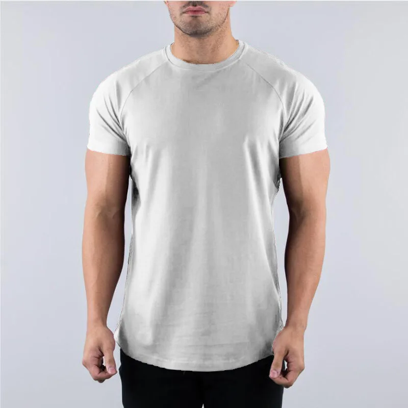 Men's Summer White Casual T-Shirt