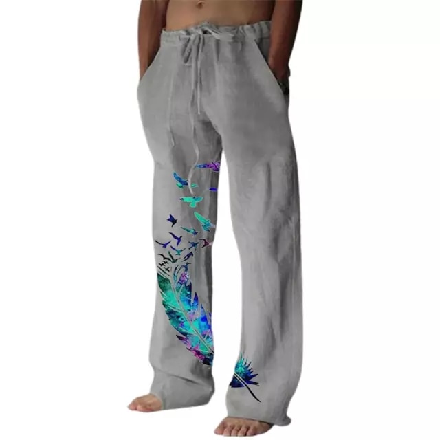 Vintage Casual Men Pants - Image 3