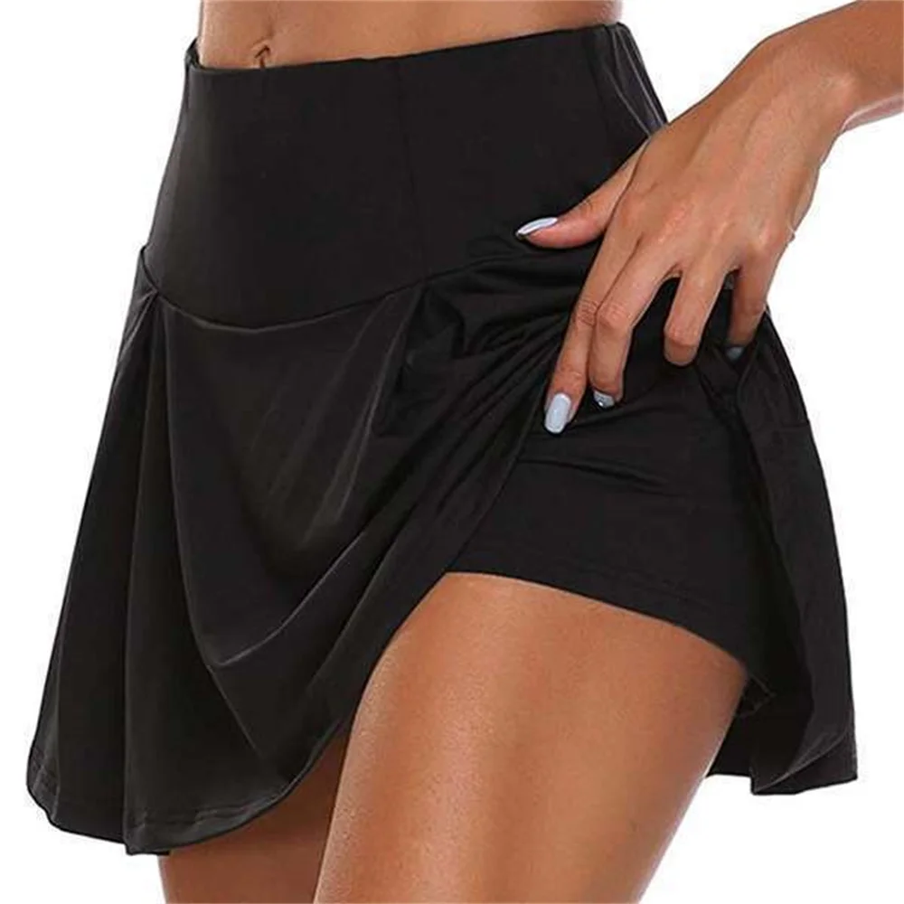 High-waisted Quick-drying Short Skirt