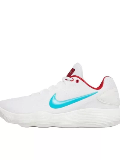 Women's Nike Hyperdunk 2017 Men Sail White University Red