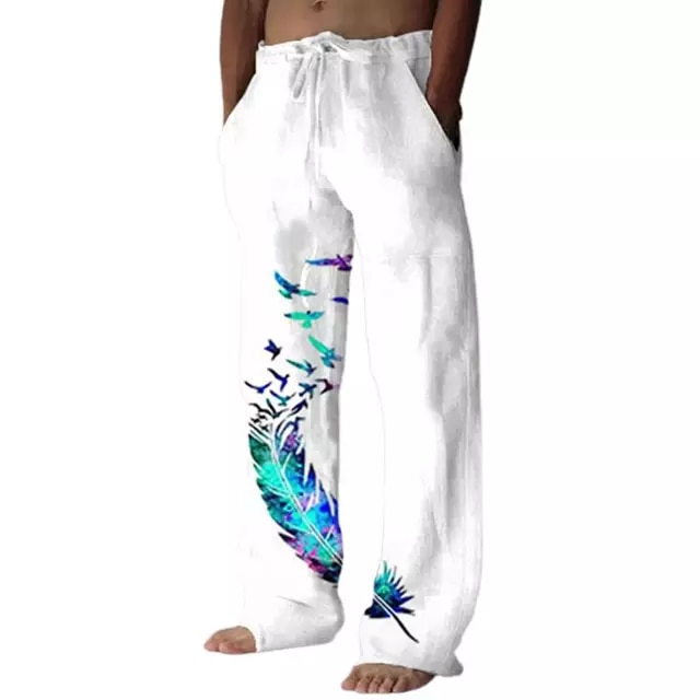 Vintage Casual Men Pants - Image 5