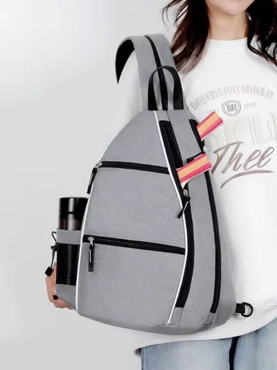 Grey Pickleball Backpack