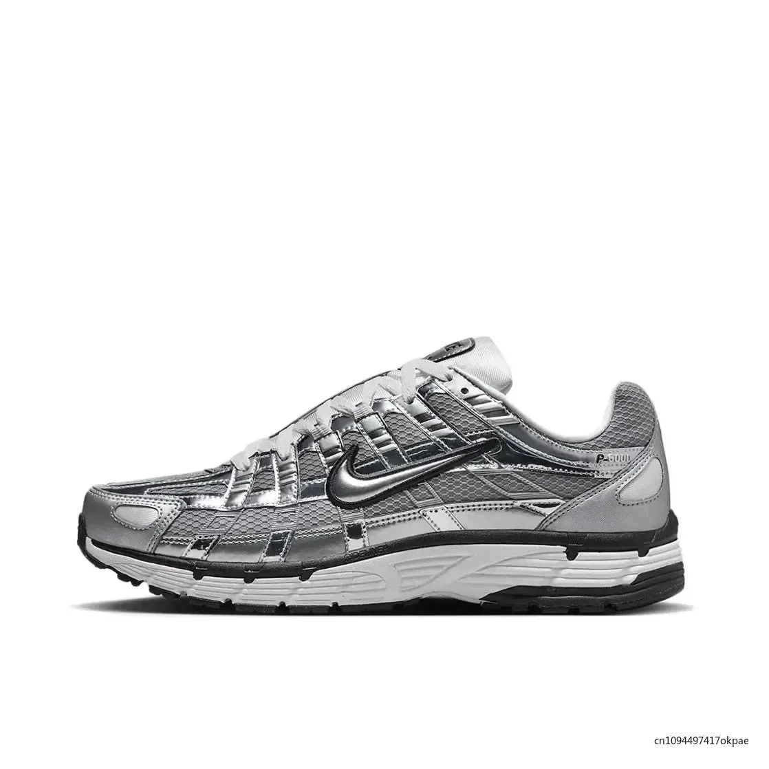 Nike P-6000 CNPT Black Silver Sports Shoes - Image 3