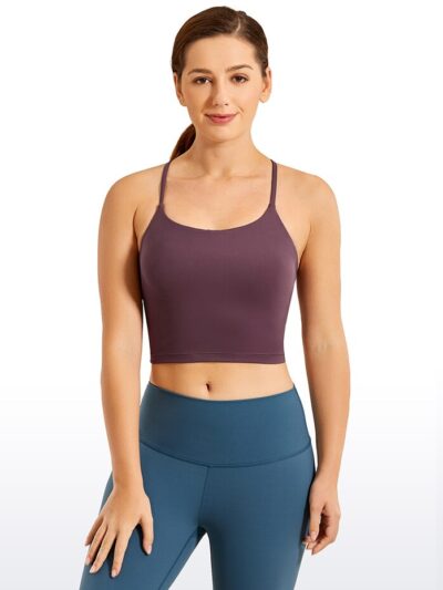 Yoga Workout Crop Tank Top