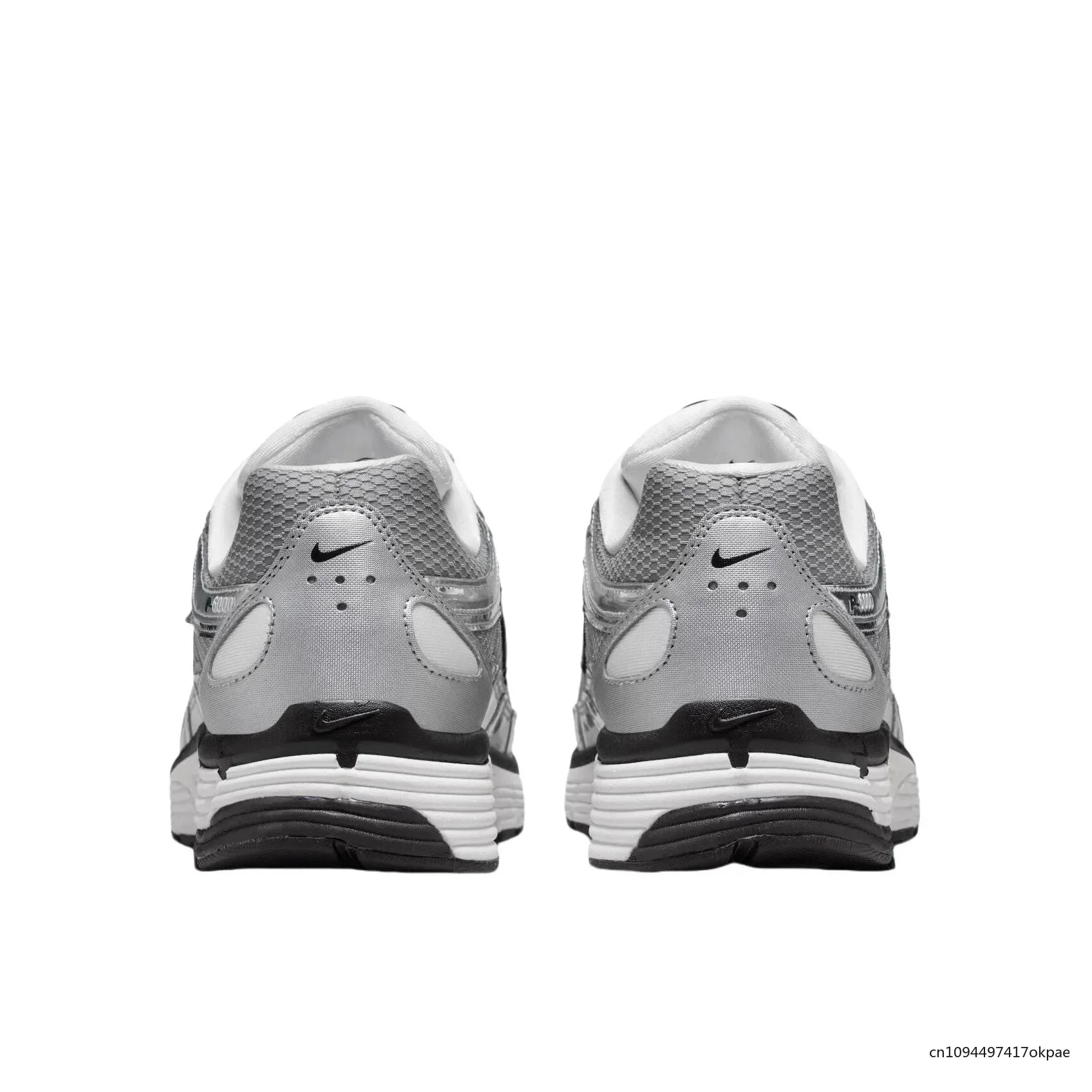 Nike P-6000 CNPT Black Silver Sports Shoes - Image 5