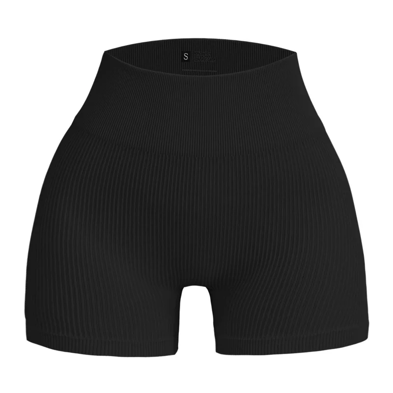 High-waisted Yoga Shorts For Women - Image 9