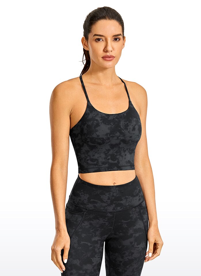 Yoga Workout Crop Tank Top - Image 5