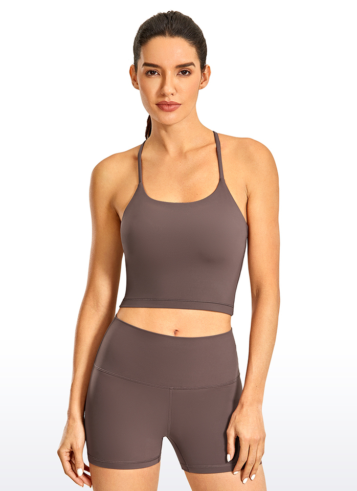 Yoga Workout Crop Tank Top - Image 4