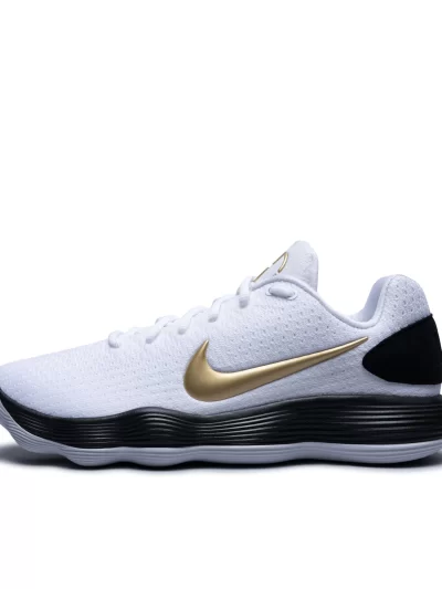 Nike Hyperdunk 2017 Men White Gold Black