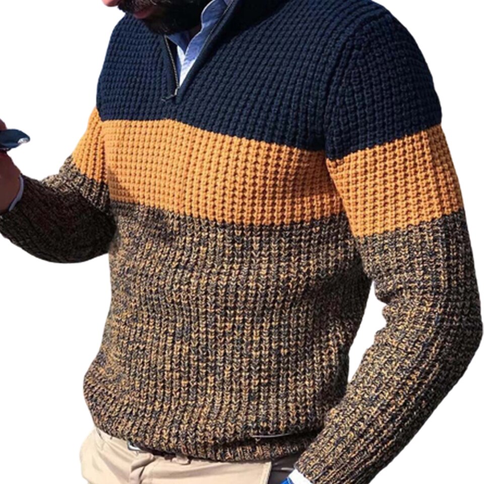 Men Autumn Winter Pullover - Image 4