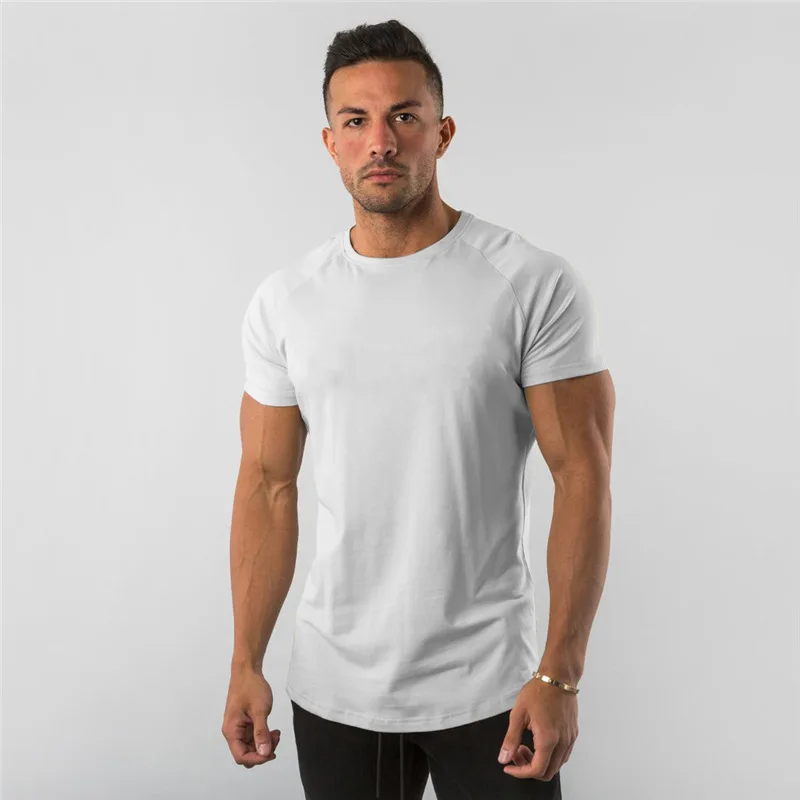 Men's Summer White Casual T-Shirt - Image 3