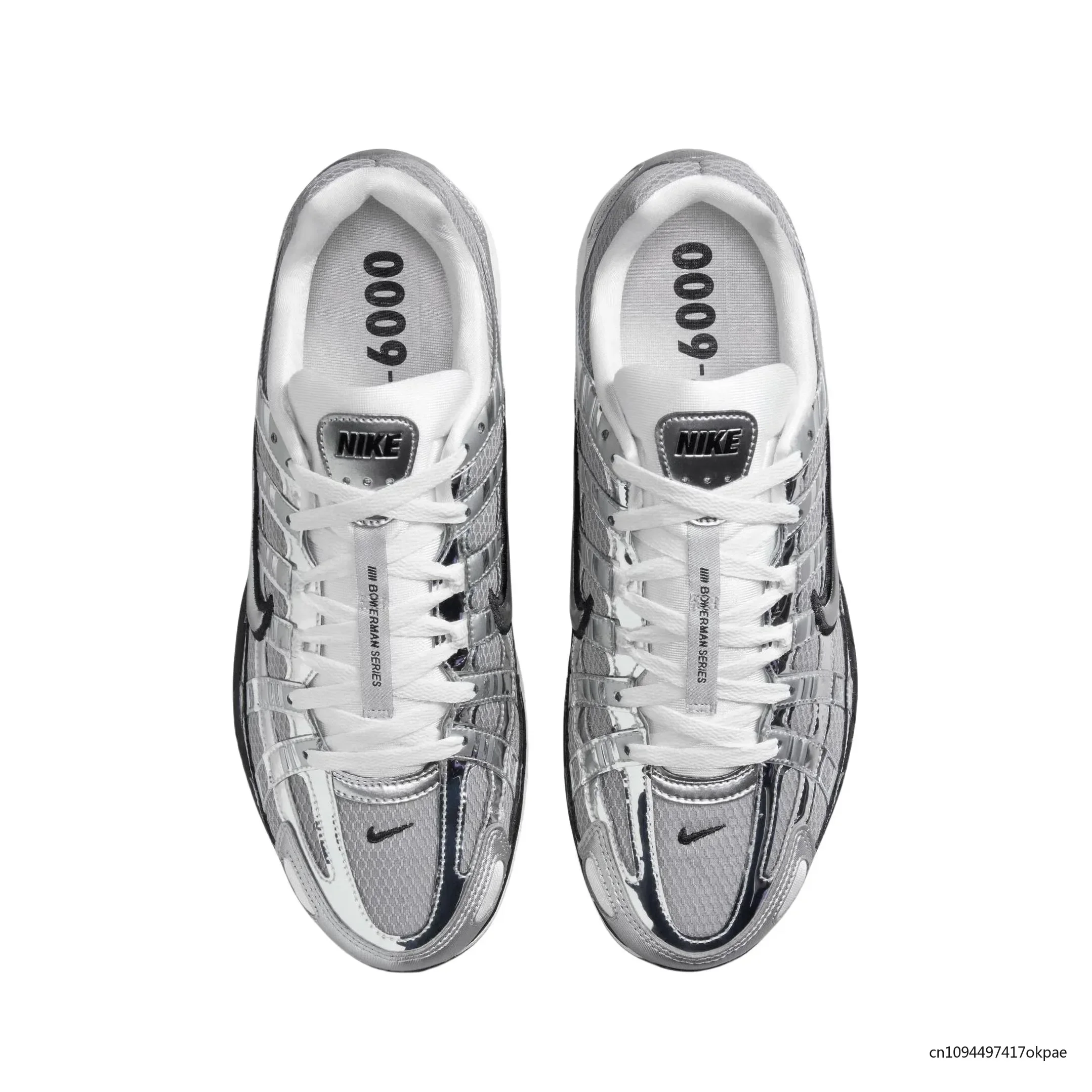 Nike P-6000 CNPT Black Silver Sports Shoes - Image 6